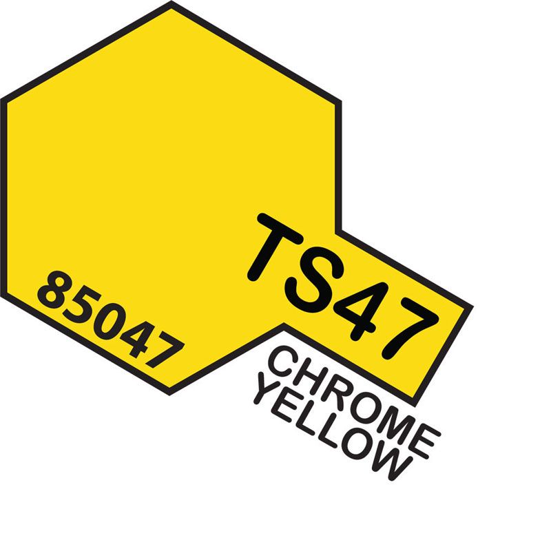 TAMIYA TS-47 CHROME YELLOW Spray Paint
