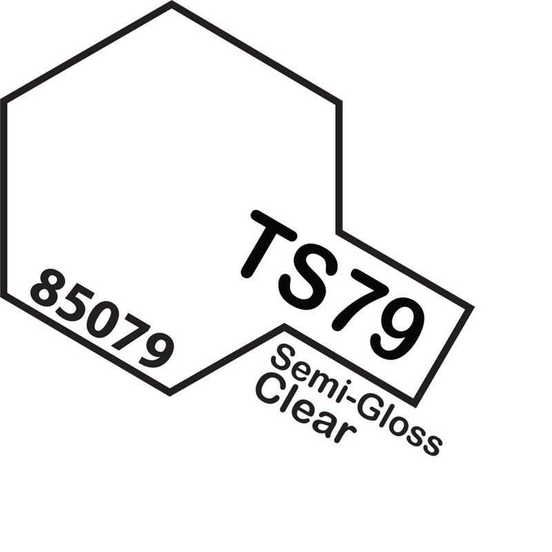 TAMIYA TS-79 SEMI GLOSS CLEAR SPRAY PAINT