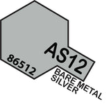 TAMIYA AS-12 BARE-MERAL SILVER SPRAY PAINT