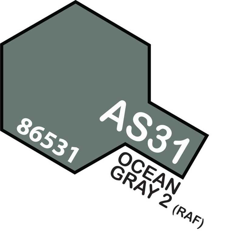 TAMIYA AS-31 OCEAN GRAY 2 RAF SPRAY PAINT