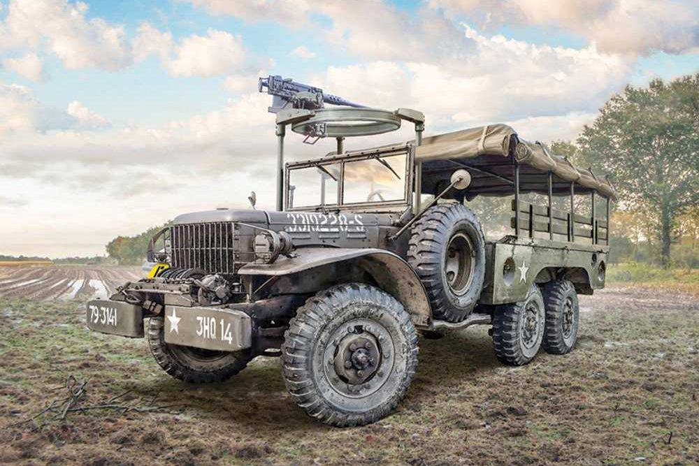1:35 ITALERI DODGE WC62-1 1/2-TON 6X6 TRUCK