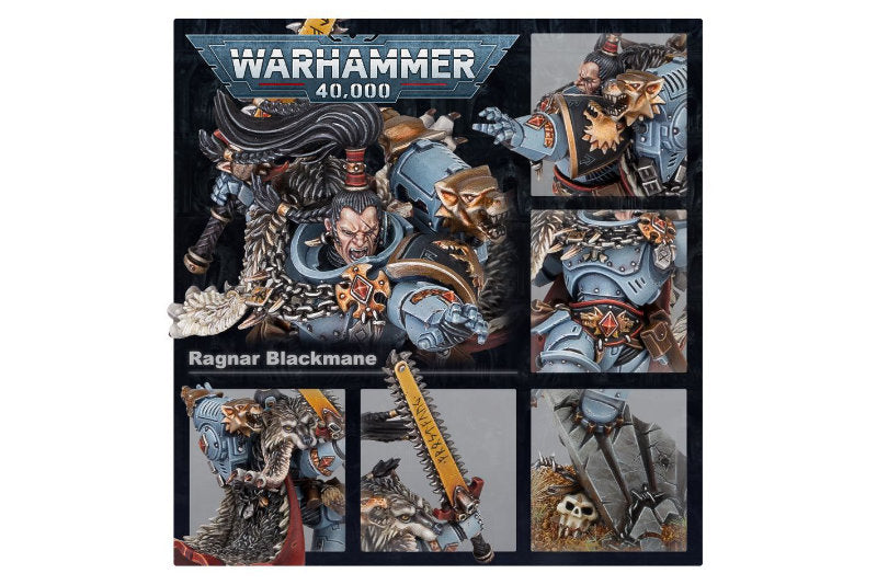 WARHAMMER 40K Space Wolves: Ragnar Blackmane