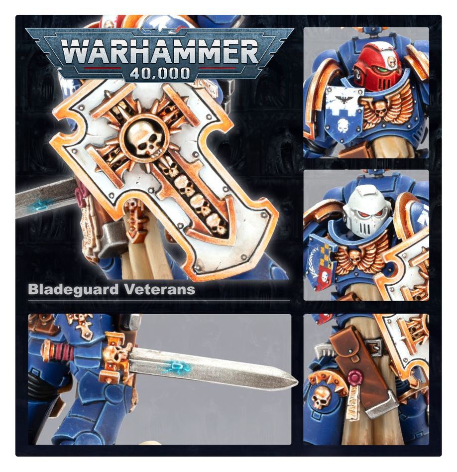 WARHAMMER 40K Space Marines Bladeguard Veterans