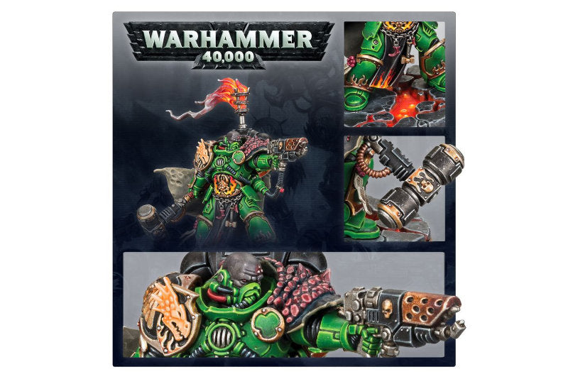 WARHAMMER 40K Salamanders: Adrax Agatone