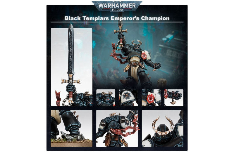 WARHAMMER 40K Black Templars: Emperor's Champion