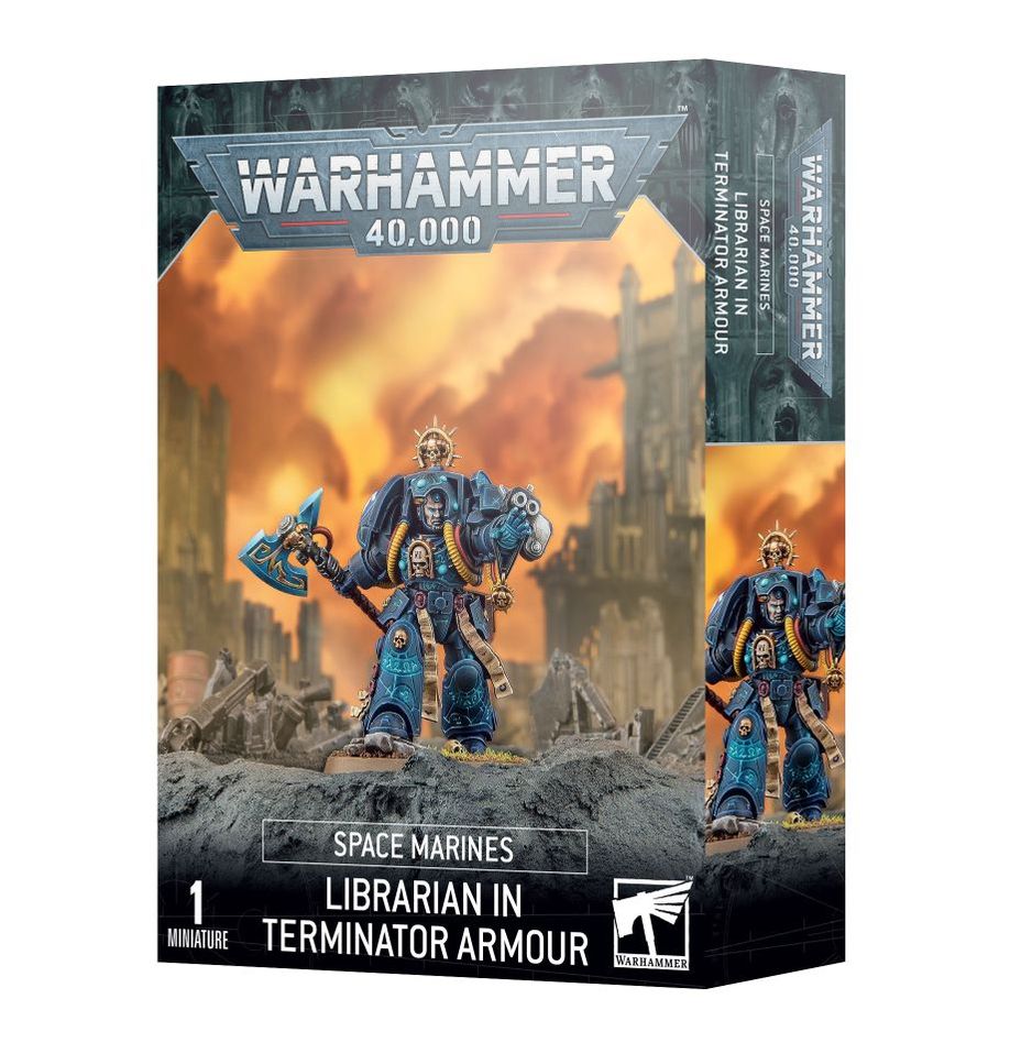 WARHAMMER 40K Space Marines: Librarian in Terminator Armour