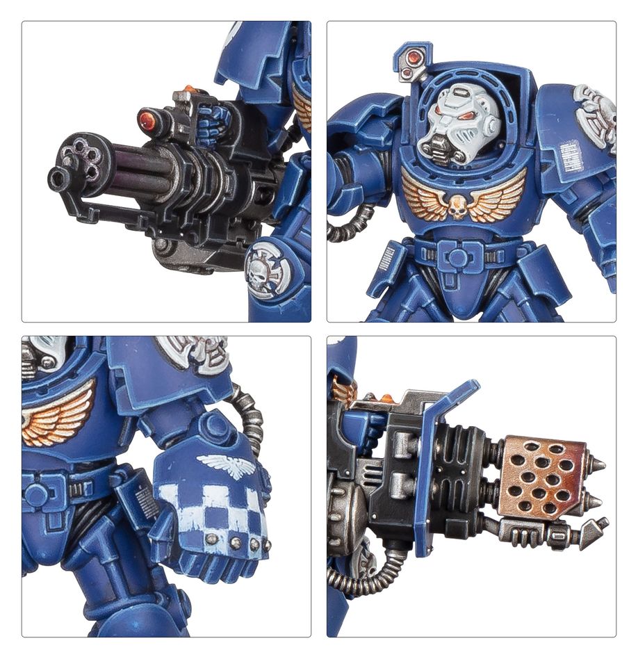 WARHAMMER 40K Space Marines Terminator Squad