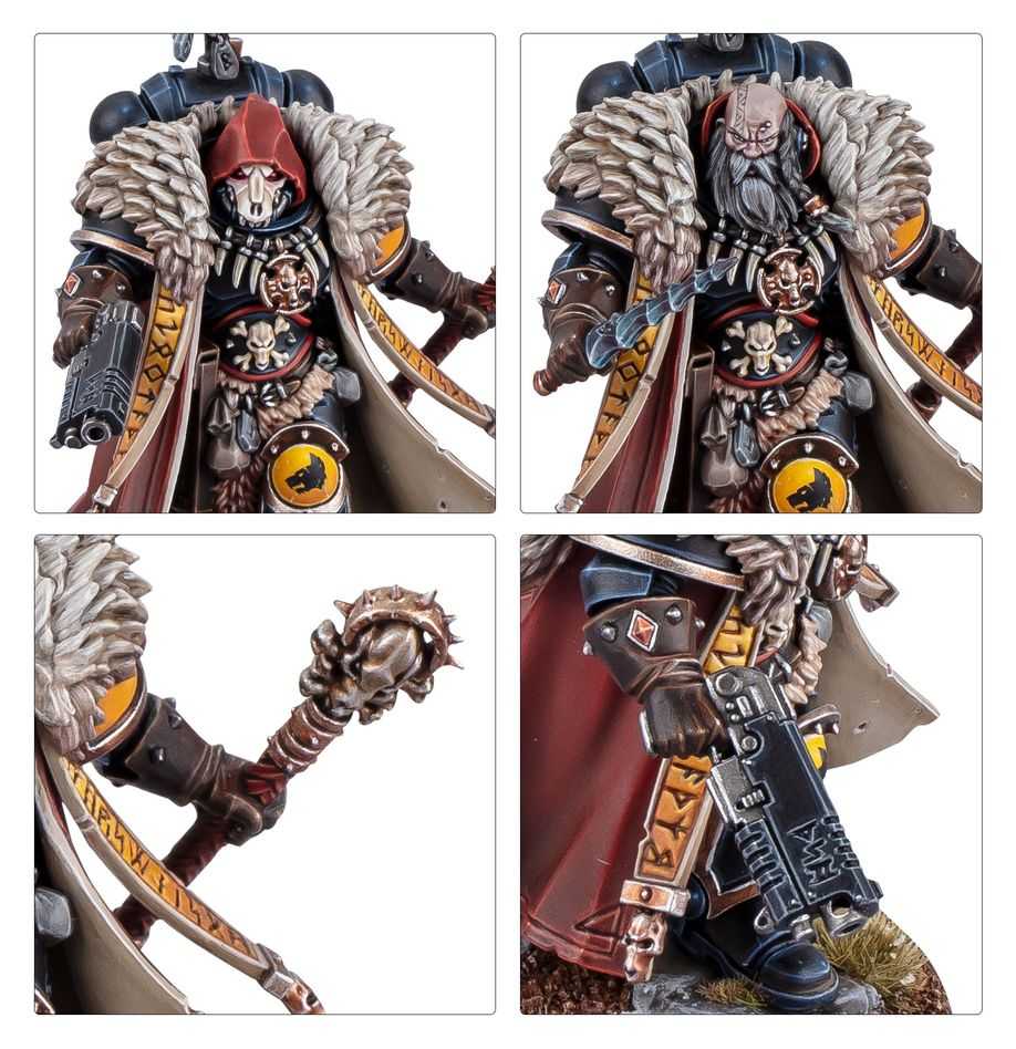 WARHAMMER 40K Space Wolves: Wolf Priest