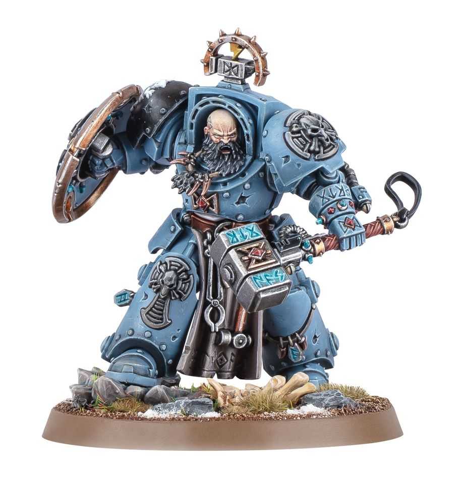 WARHAMMER 40K Space Wolves: Arjac Rockfist