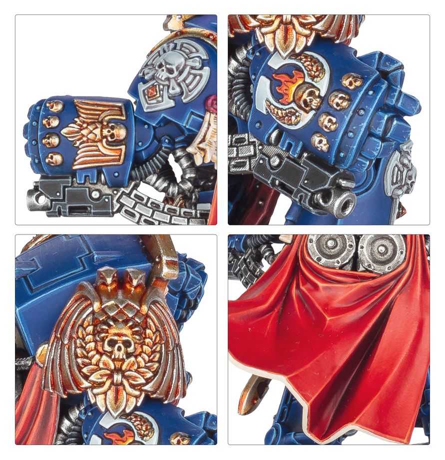 WARHAMMER 40K Ultramarines: Marneus Calgar in Armour of Antilochus