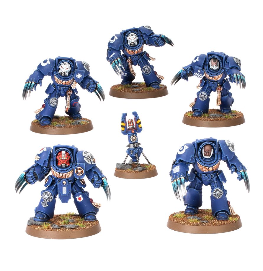 WARHAMMER 40K Terminator Assault Squad