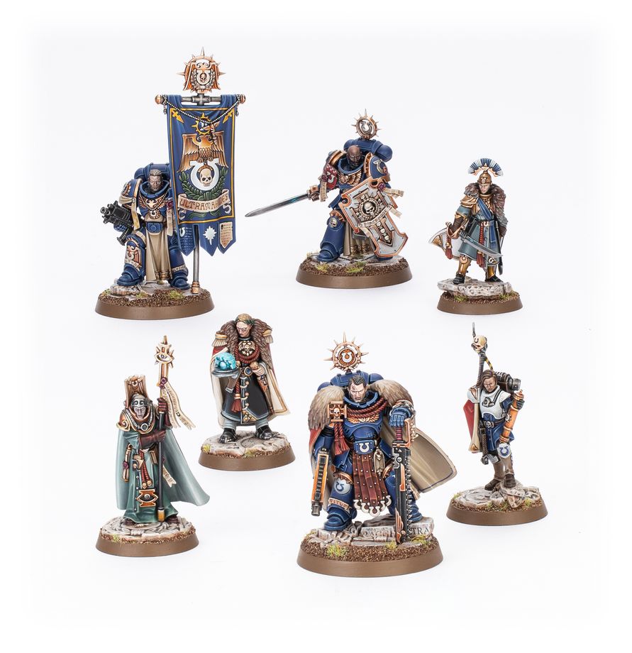 WARHAMMER 40K Captain Titus and The Wardens of Ultramar