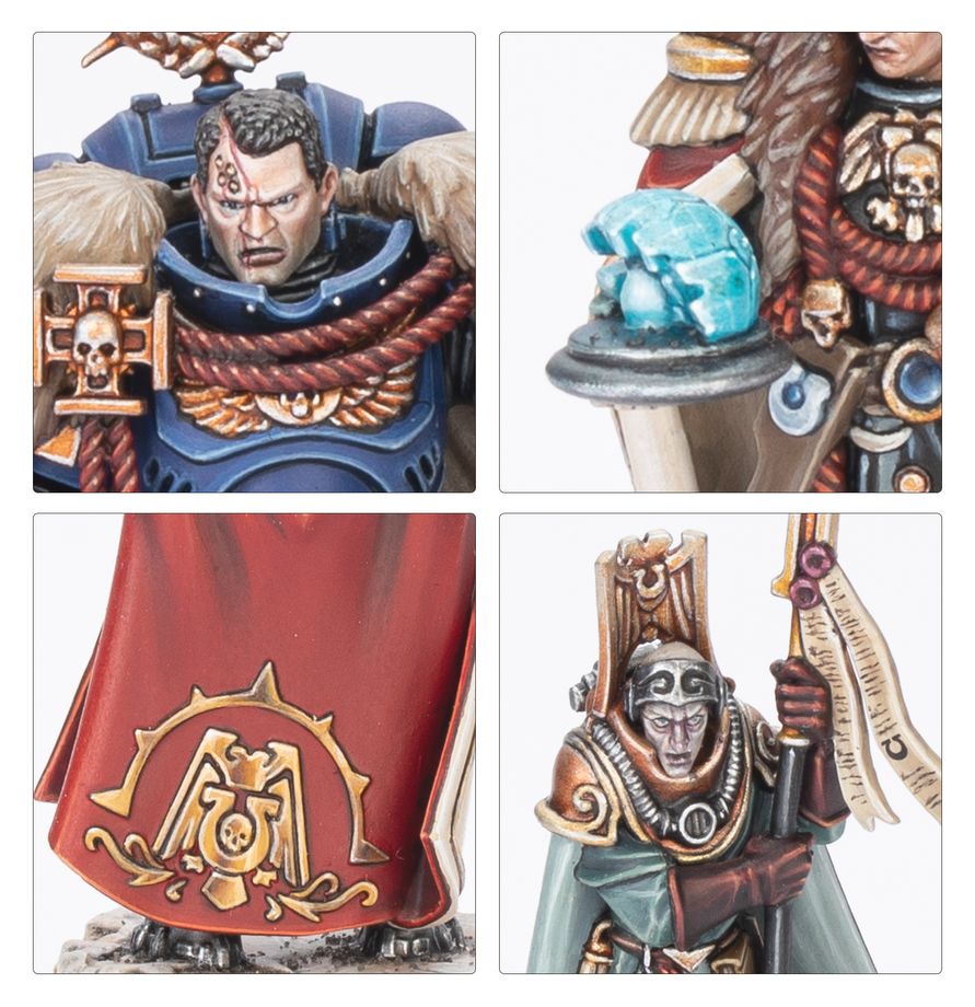 WARHAMMER 40K Captain Titus and The Wardens of Ultramar