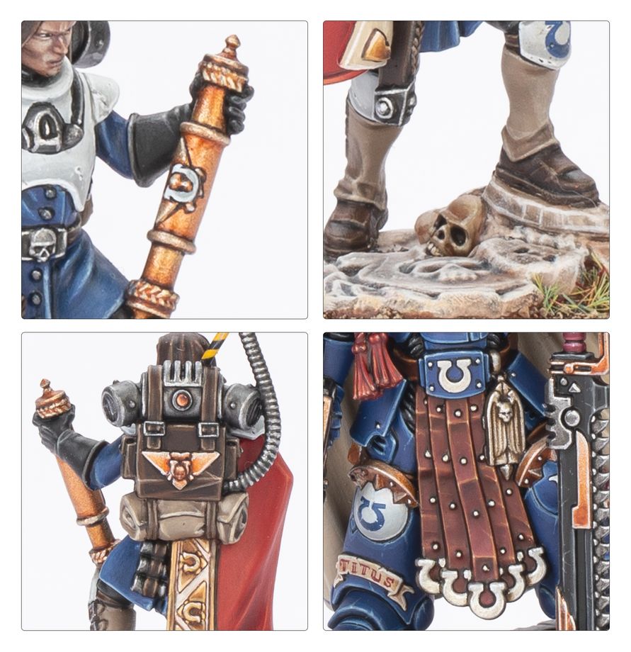 WARHAMMER 40K Captain Titus and The Wardens of Ultramar