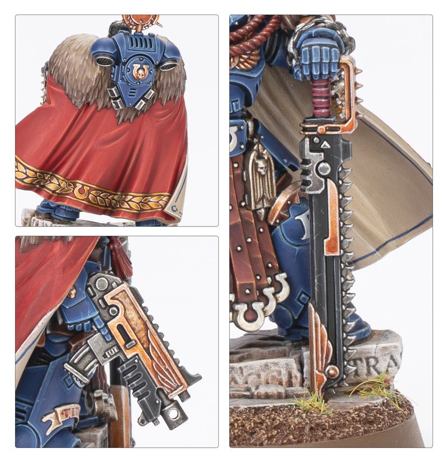 WARHAMMER 40K Captain Titus and The Wardens of Ultramar
