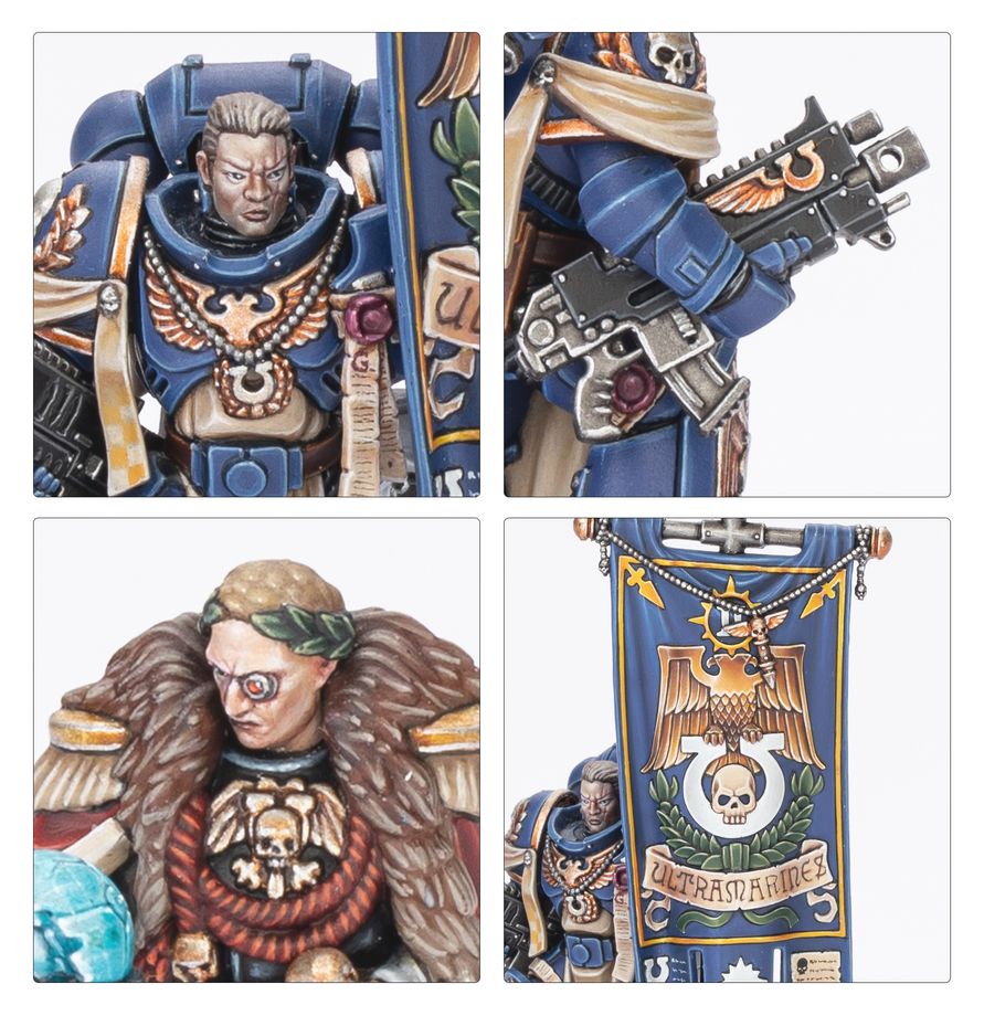 WARHAMMER 40K Captain Titus and The Wardens of Ultramar
