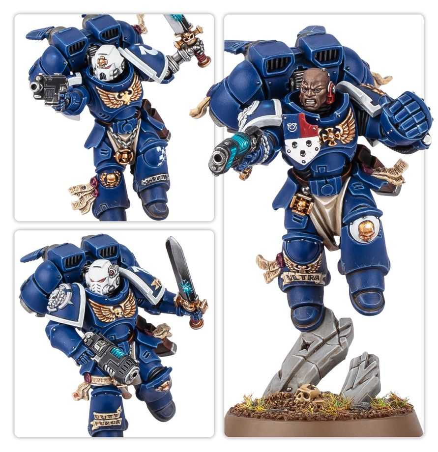 WARHAMMER 40K Vanguard Veteran Squad with Jump Packs