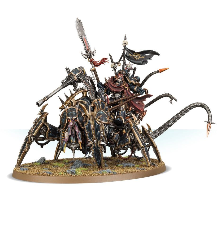 WARHAMMER 40K Chaos Space Marines: Lord Discordant on Helstalker