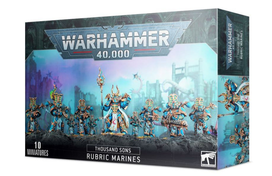 WARHAMMER 40K Thousand Sons: Rubric Marines