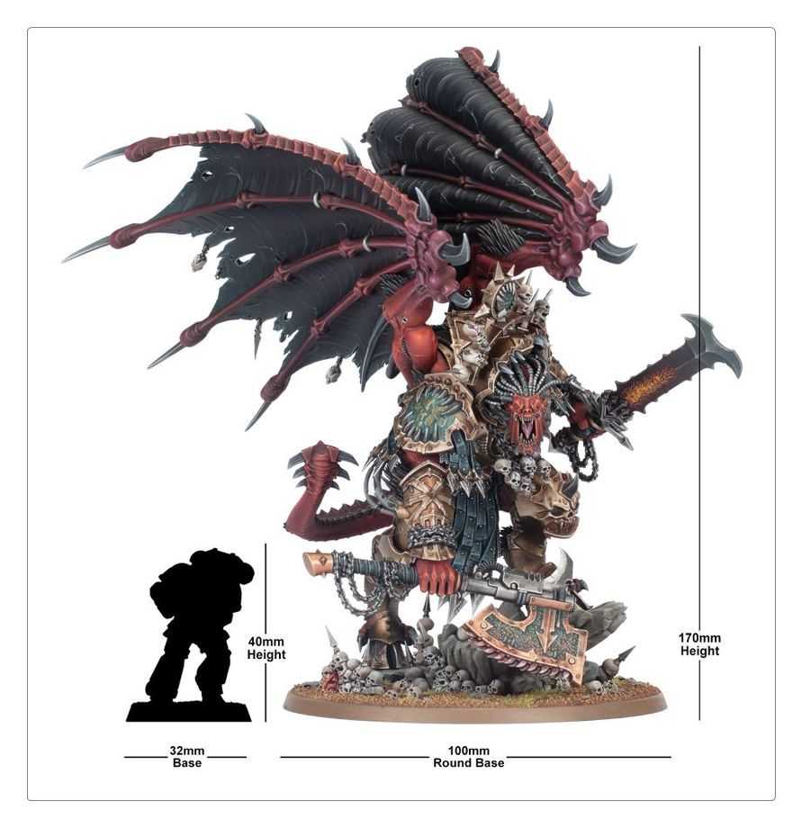 WARHAMMER 40K World Eaters: Angron – Daemon Primarch of Khorne