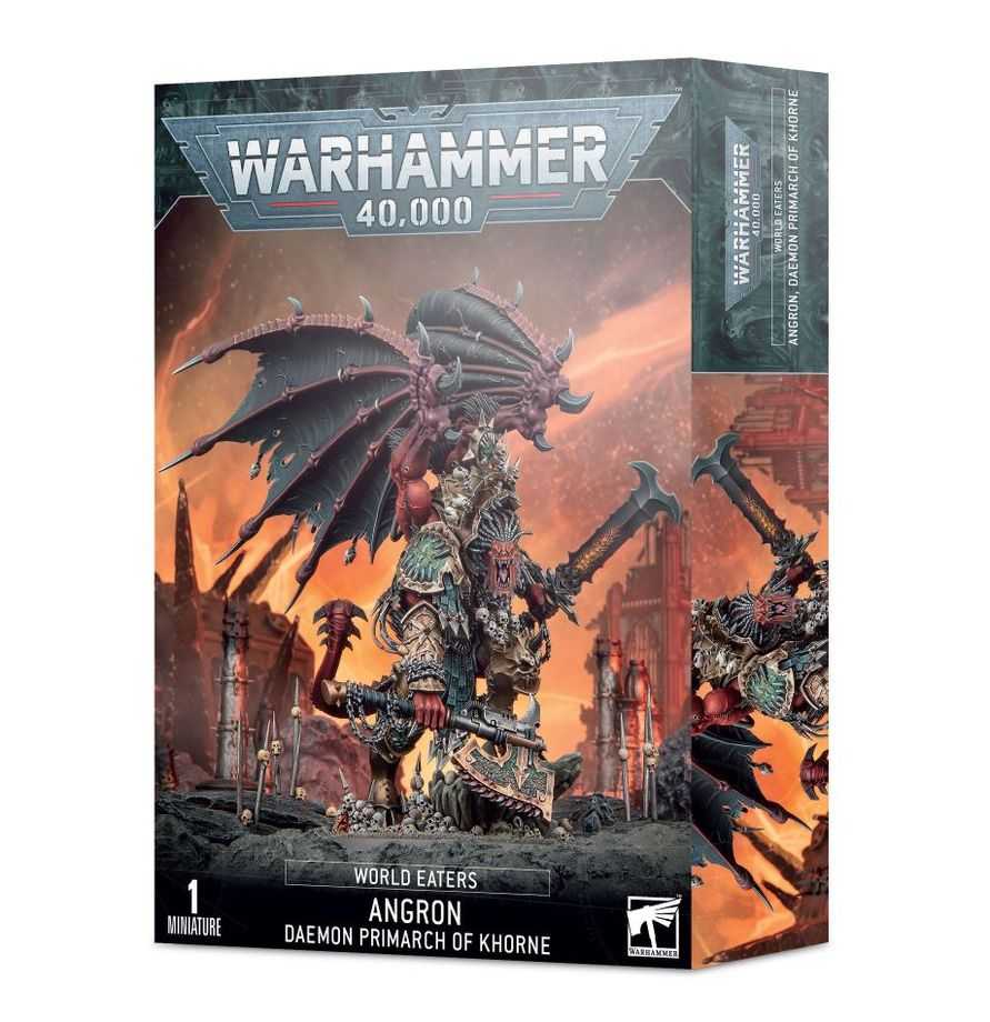 WARHAMMER 40K World Eaters: Angron – Daemon Primarch of Khorne