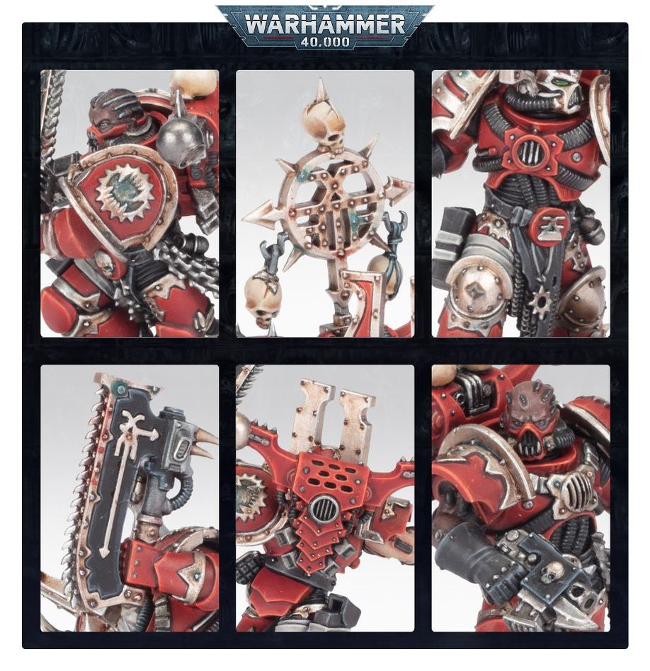 WARHAMMER 40K World Eaters: Khorne Berserkers