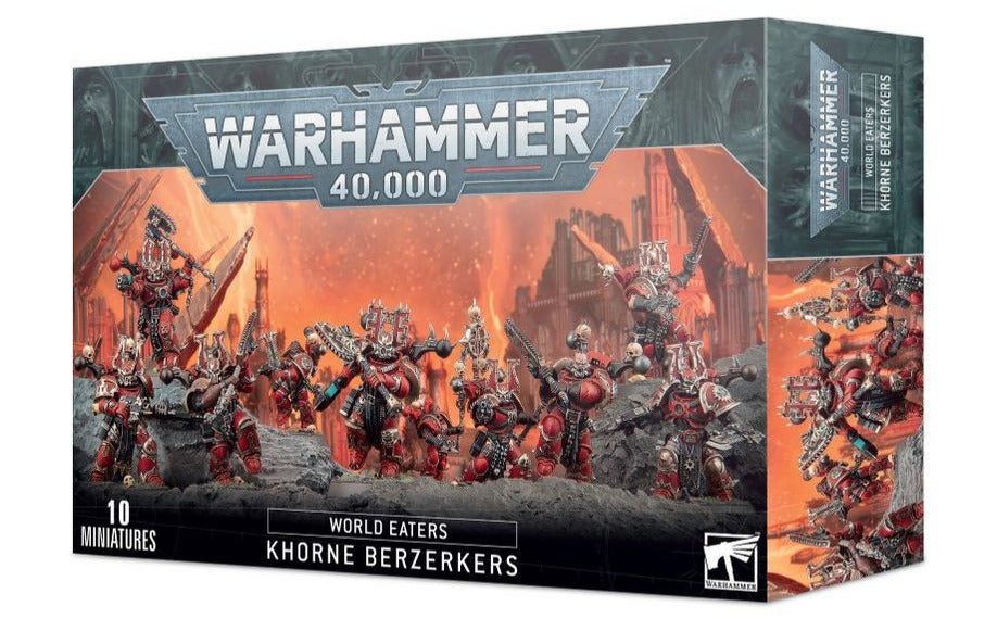 WARHAMMER 40K World Eaters: Khorne Berserkers