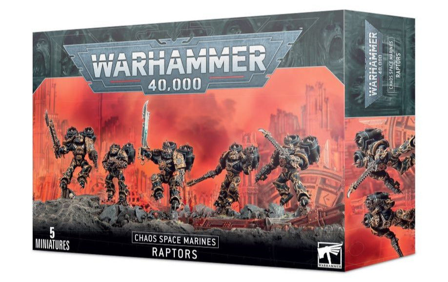 WARHAMMER 40K Chaos Space Marines: Raptors