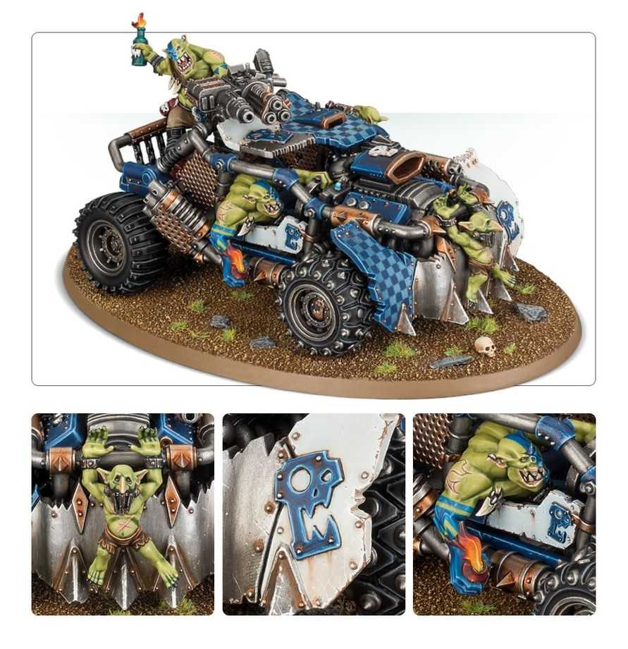 WARHAMMER 40K Orks: Boomdakka Snazzwagon