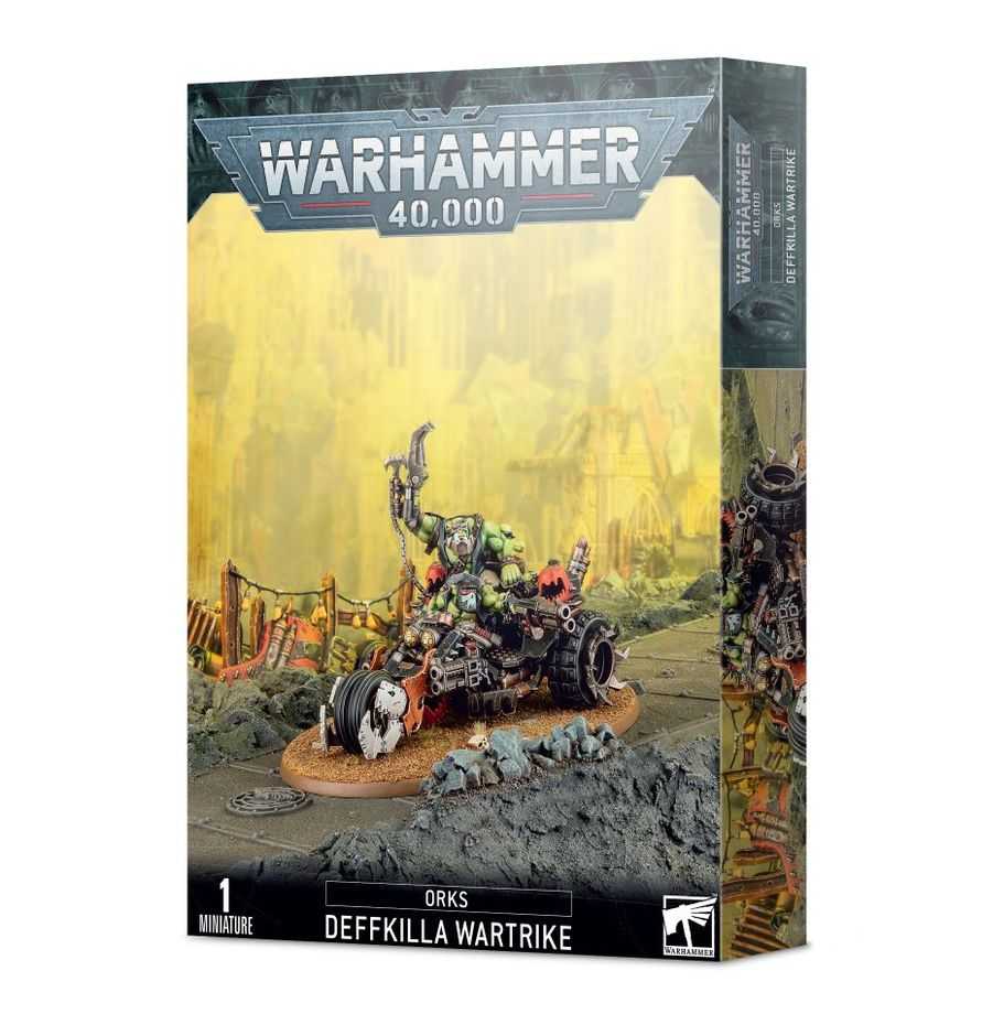 WARHAMMER 40K Orks: Deffkilla Wartrike