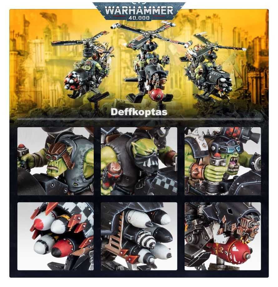 WARHAMMER 40K Orks: Deffkoptas