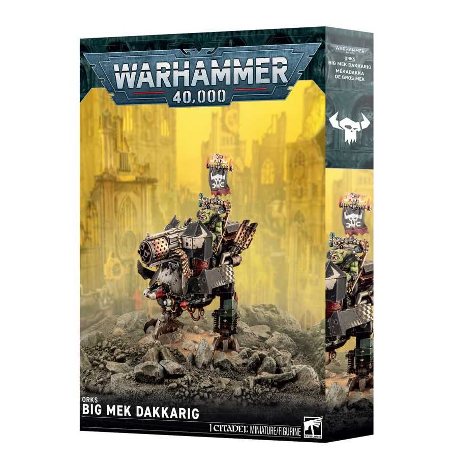 WARHAMMER 40K Orks: Big Mek Dakkarig