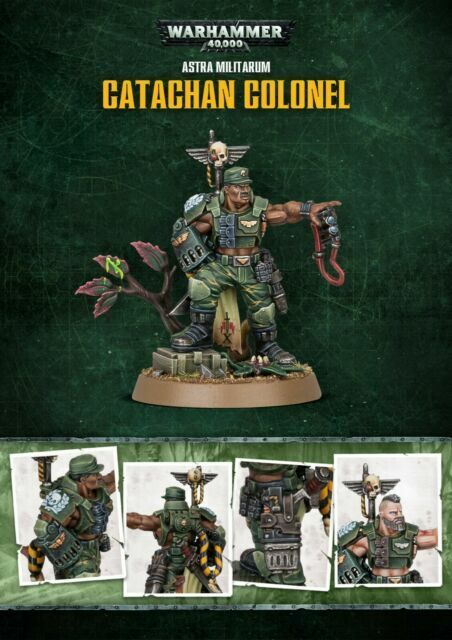 WARHAMMER 40K Astra Militarum: Catachan Colonel