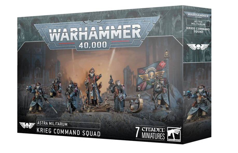 WARHAMMER 40K Astra Militarum: Krieg Command Squad