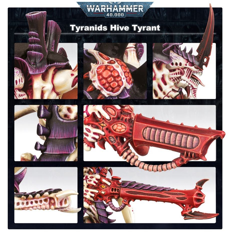 Warhammer 40k Tyranids Hive top Tyrant