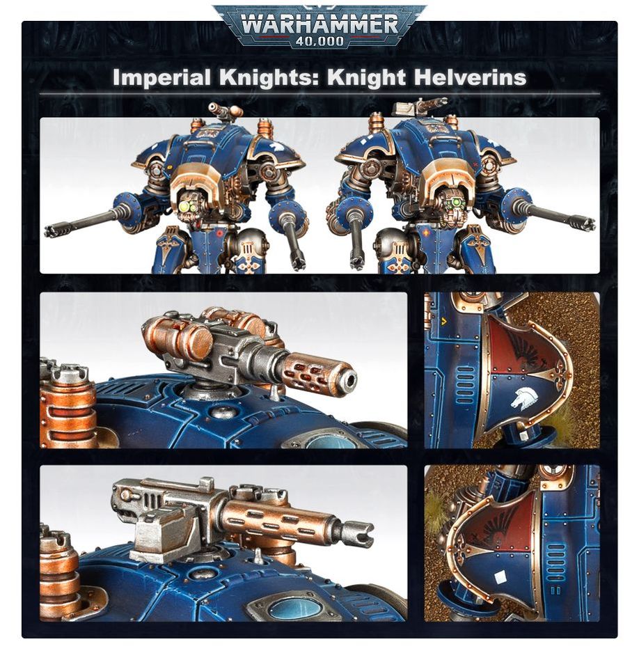 WARHAMMER 40K Imperial Knights: Knight Armigers