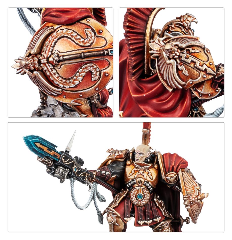 WARHAMMER 40K Adeptus Custodes: Shield-Captain