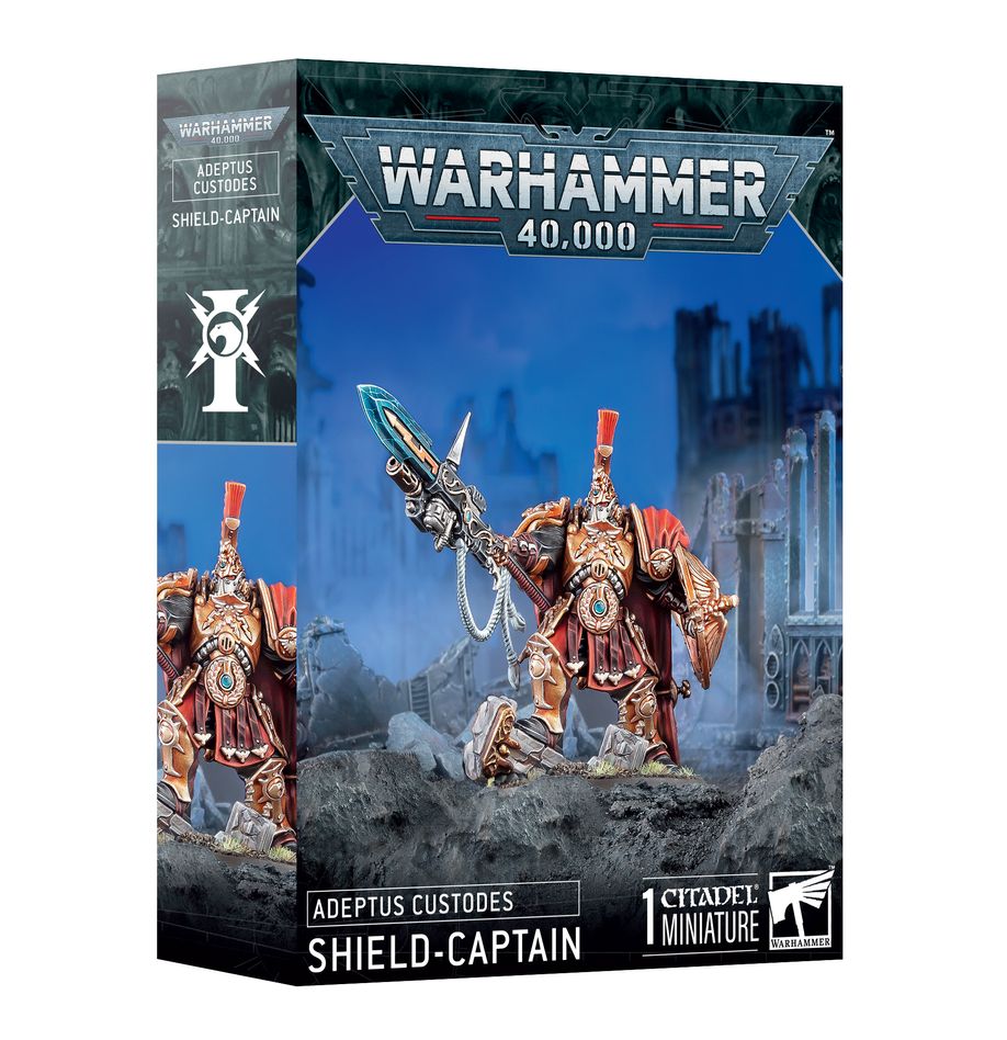 WARHAMMER 40K Adeptus Custodes: Shield-Captain