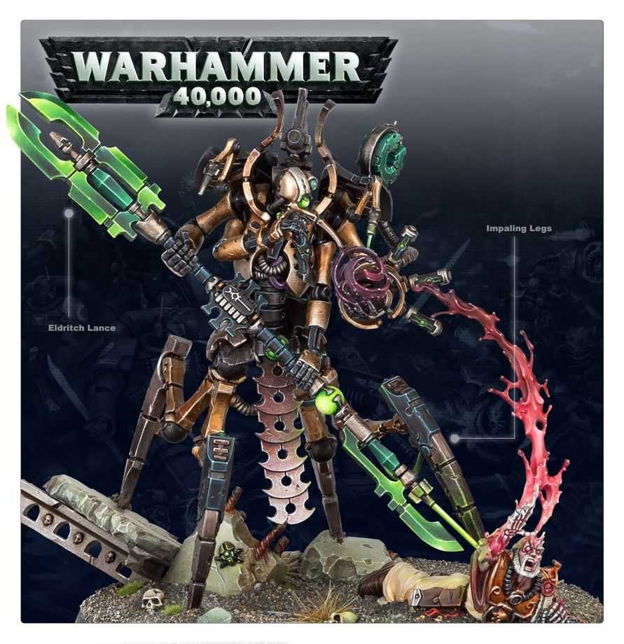 WARHAMMER 40K Necrons: Illuminor Szeras