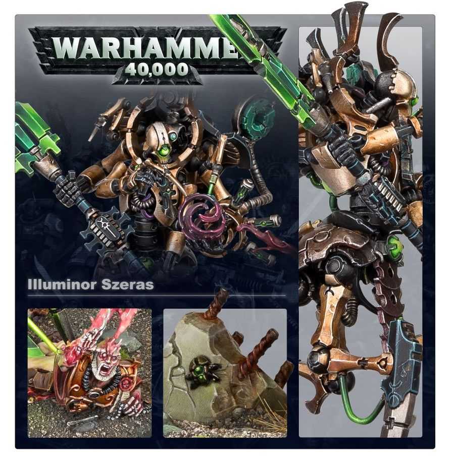 WARHAMMER 40K Necrons: Illuminor Szeras