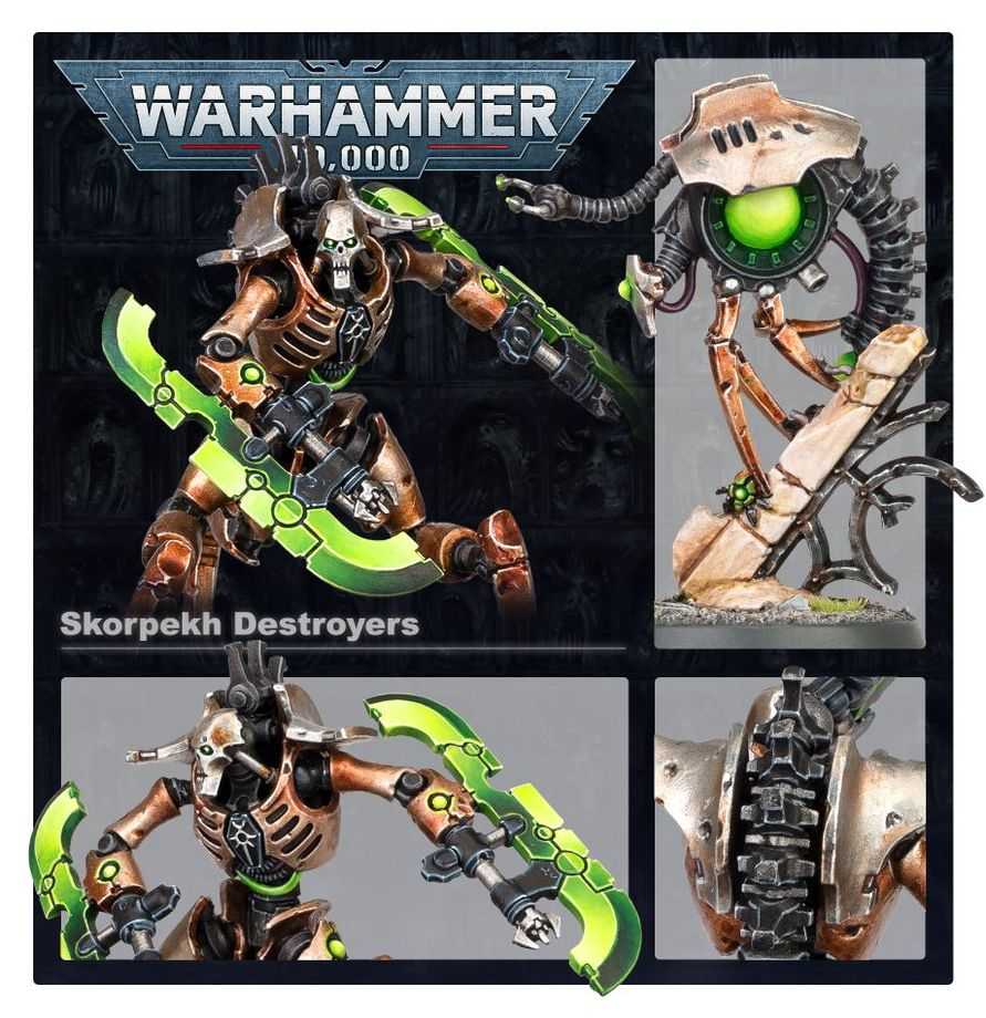 WARHAMMER 40K Necrons: Skorpekh Destroyers