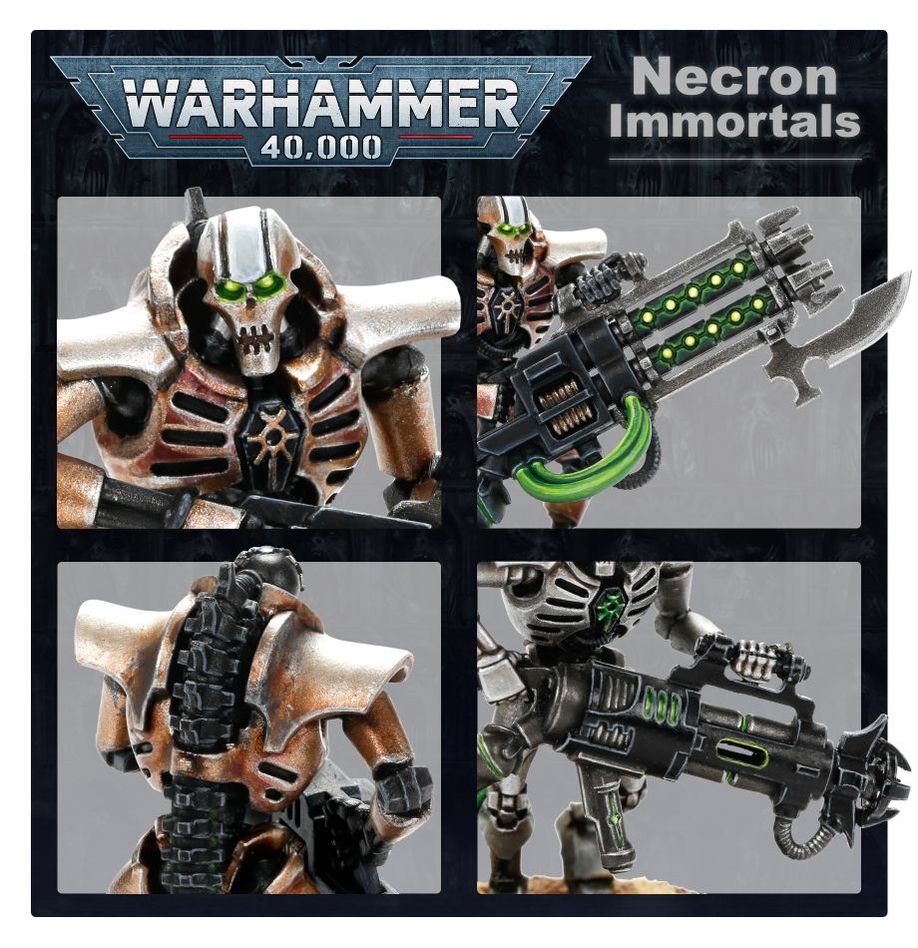 WARHAMMER 40K Necrons Immortals