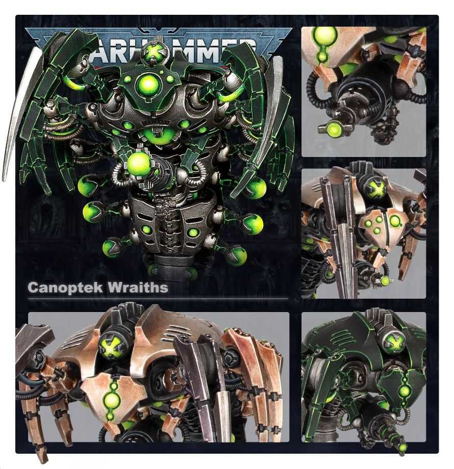 WARHAMMER 40K Necrons: Canoptek Wraiths