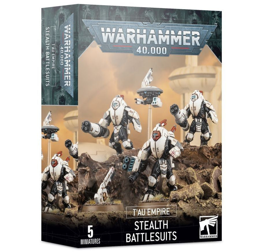 WARHAMMER 40K Tau Empire: Stealth Battlesuits