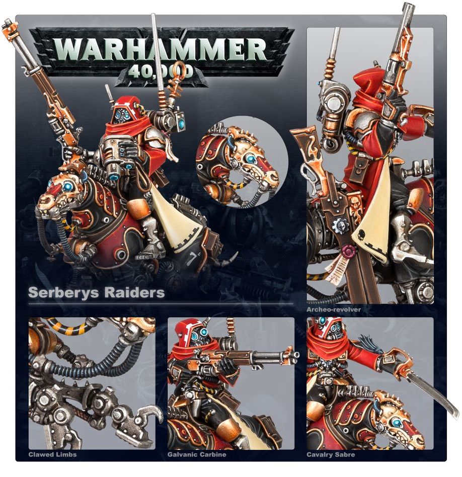 WARHAMMER 40K Adeptus Mechanicus: Serberys Raiders