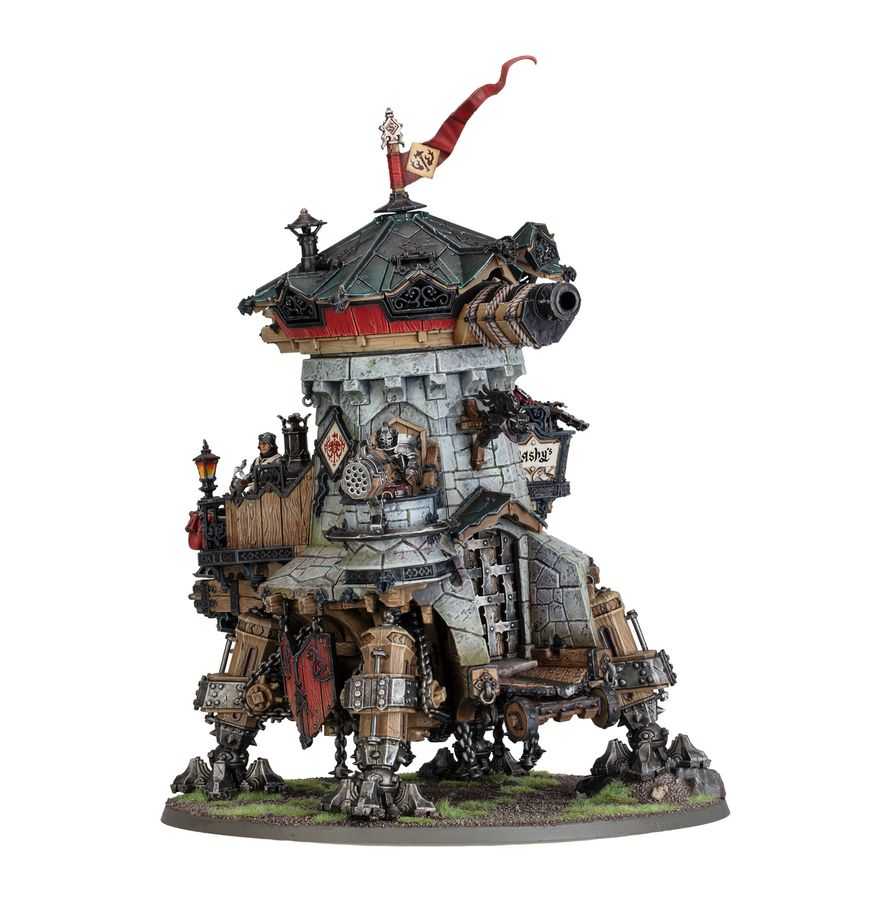WARHAMMER Age of Sigmar: Cannonade Cogfort / Conqueror Cogfort