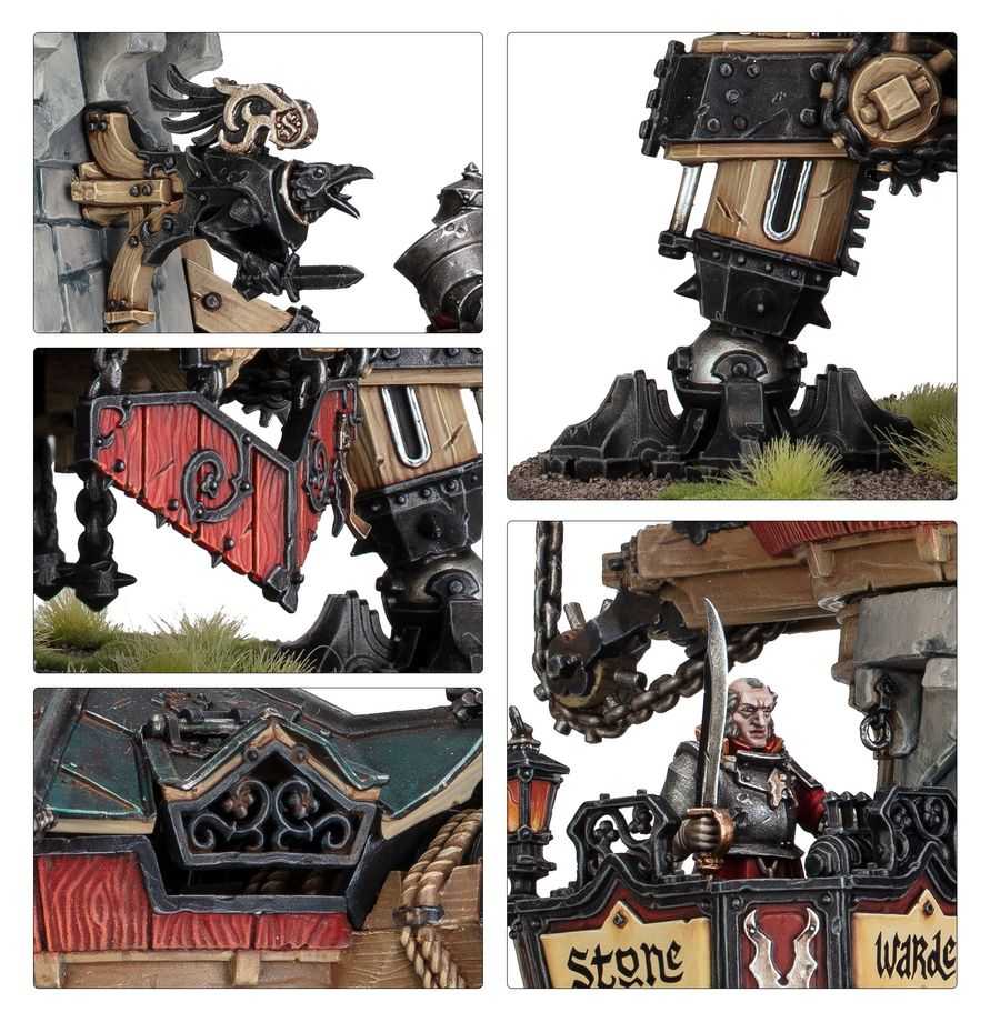 WARHAMMER Age of Sigmar: Cannonade Cogfort / Conqueror Cogfort