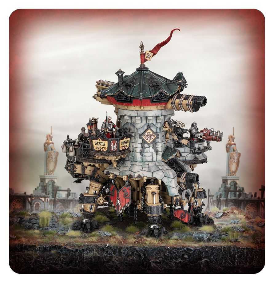 WARHAMMER Age of Sigmar: Cannonade Cogfort / Conqueror Cogfort