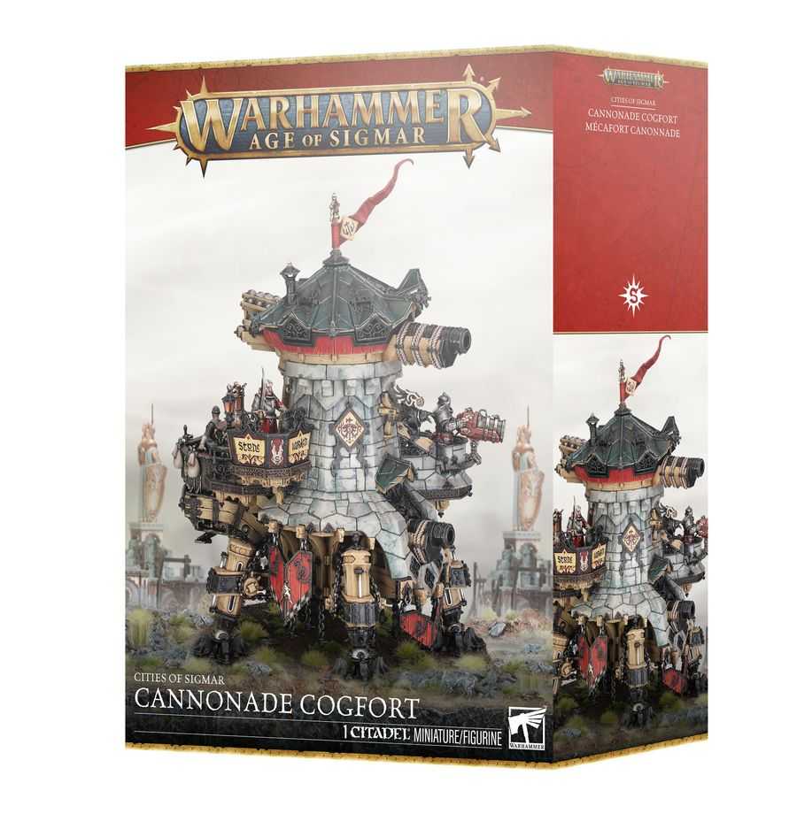 WARHAMMER Age of Sigmar: Cannonade Cogfort / Conqueror Cogfort