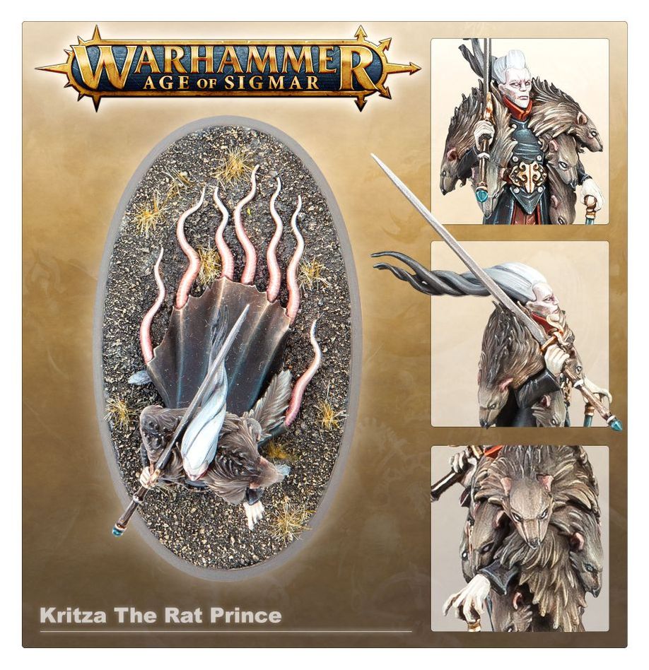 WARHAMMER Age of Sigmar: Kritza, The Rat Prince